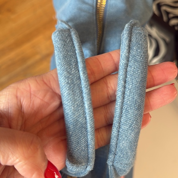 Stoney clover lane denim duffle bag with custom embroidery - Picture 9 of 14